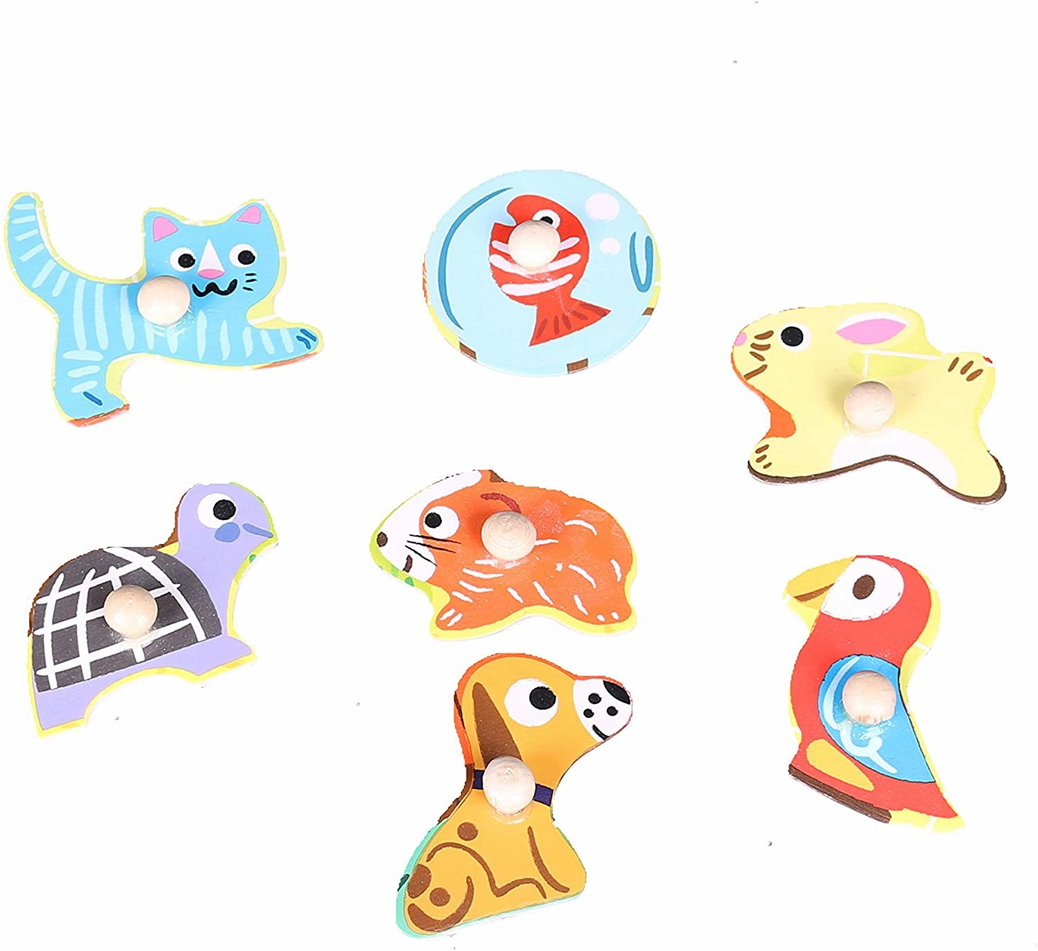 Hand Catch Puzzle-Family Pets