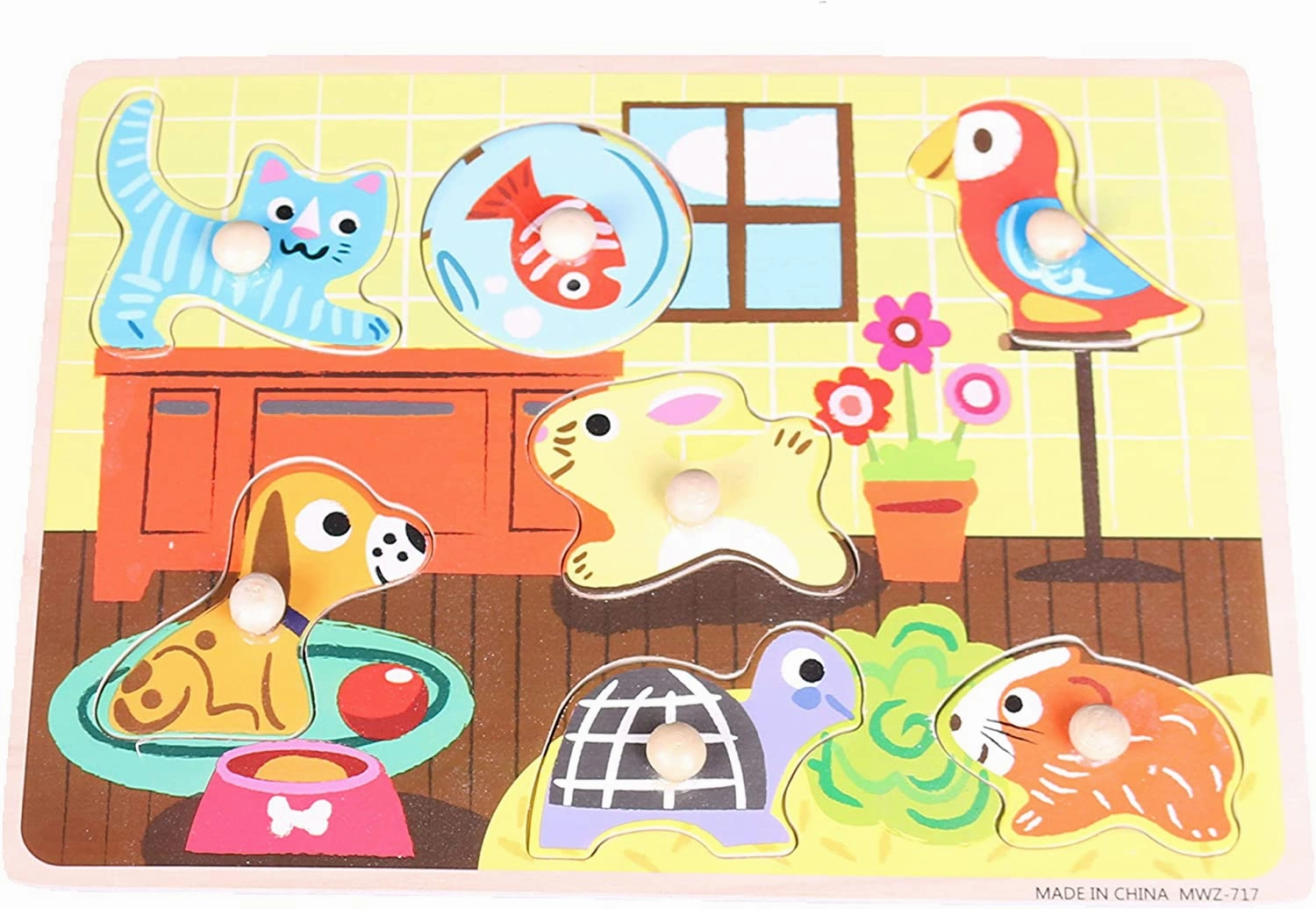 Hand Catch Puzzle-Family Pets