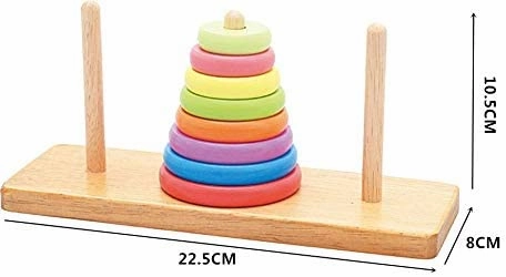 Hanoi Tower  Wooden Toy