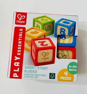 Hape Smart start Blocks 4 Pieces