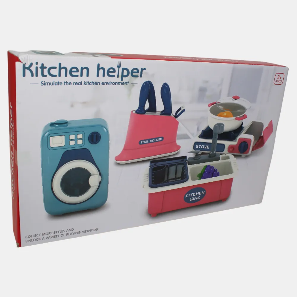 Happy Little Chef Kitchen Helper Play Set