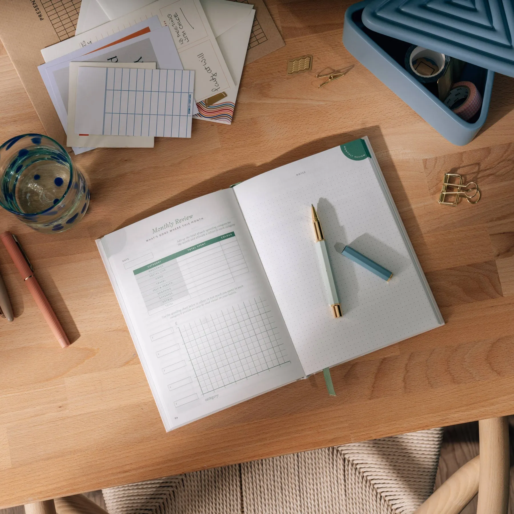 Hardcover Finance Planner - Endless Potential