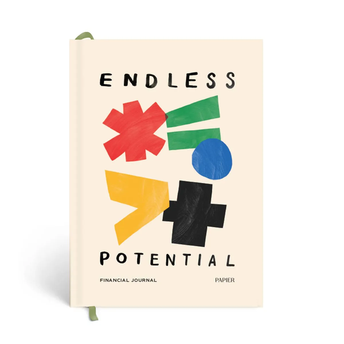 Hardcover Finance Planner - Endless Potential