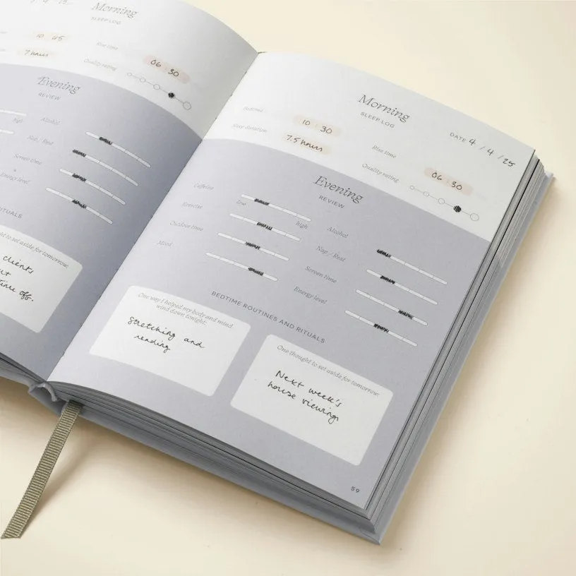 Hardcover Sleep Journal - Zodiac