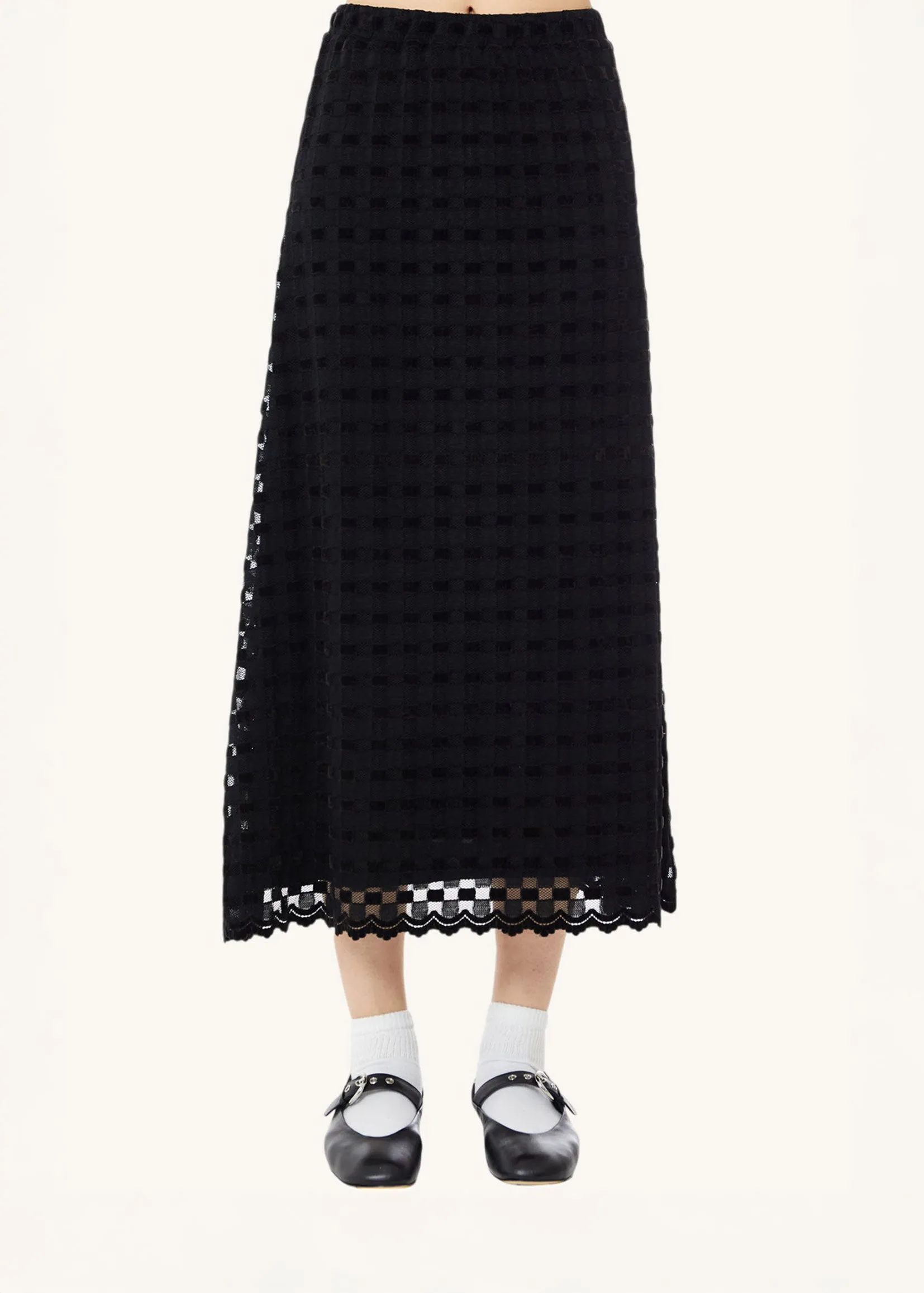 Harmony Checkered Skirt