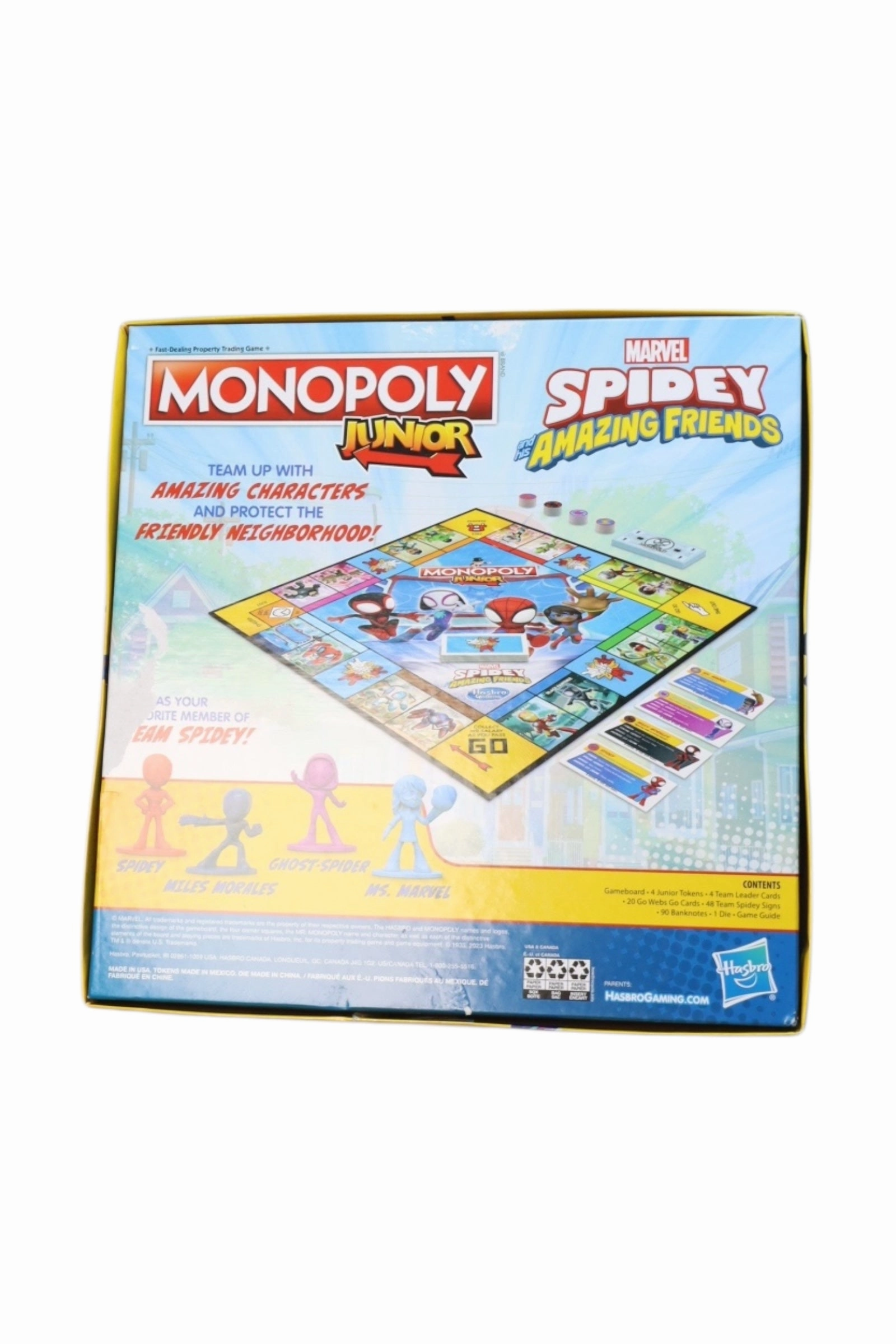 Hasbro Monopoly Junior Marvel Spidey Amazing Friends Board Game O/S