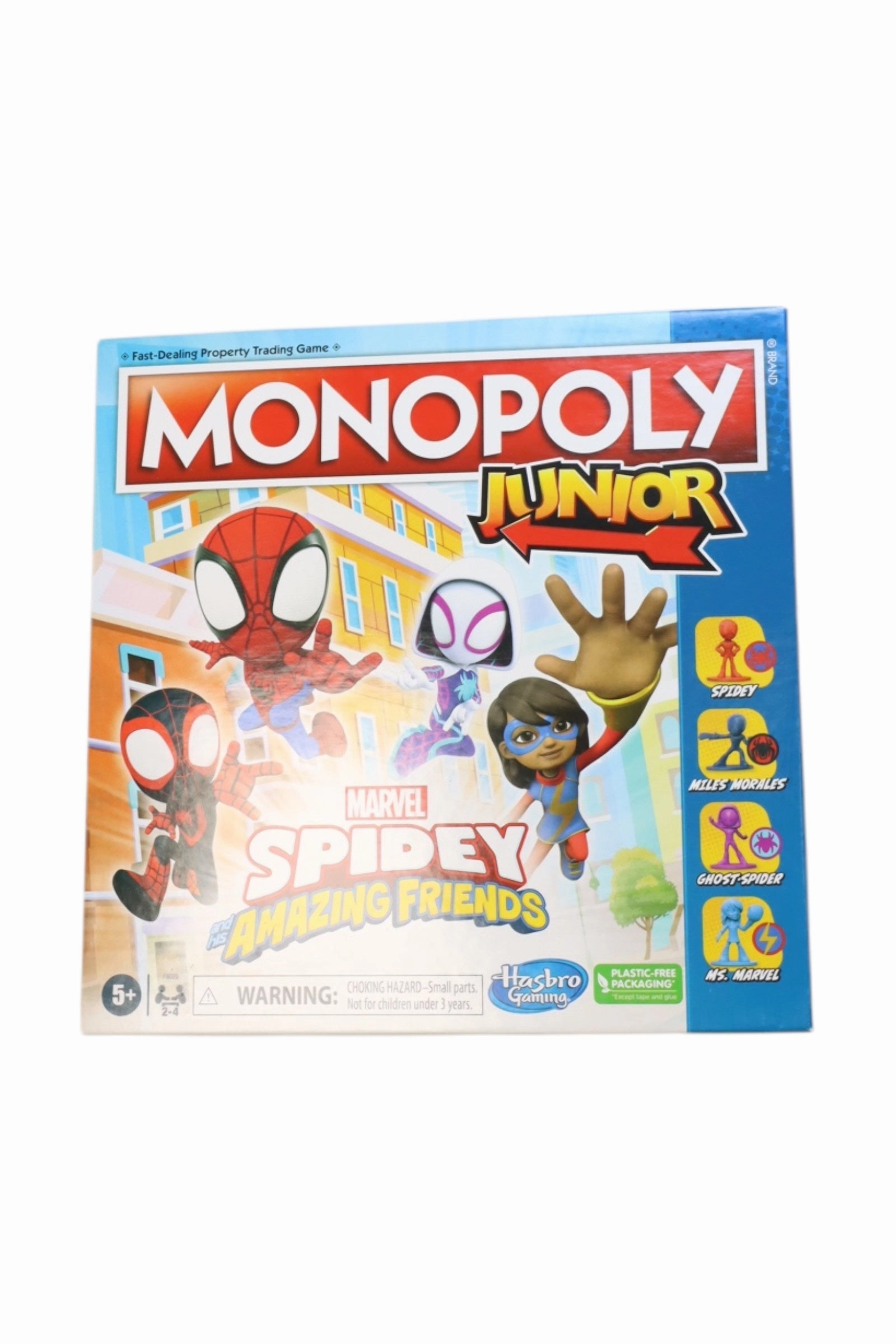 Hasbro Monopoly Junior Marvel Spidey Amazing Friends Board Game O/S