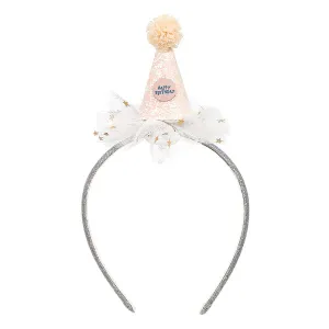 Headband - Birthday - White