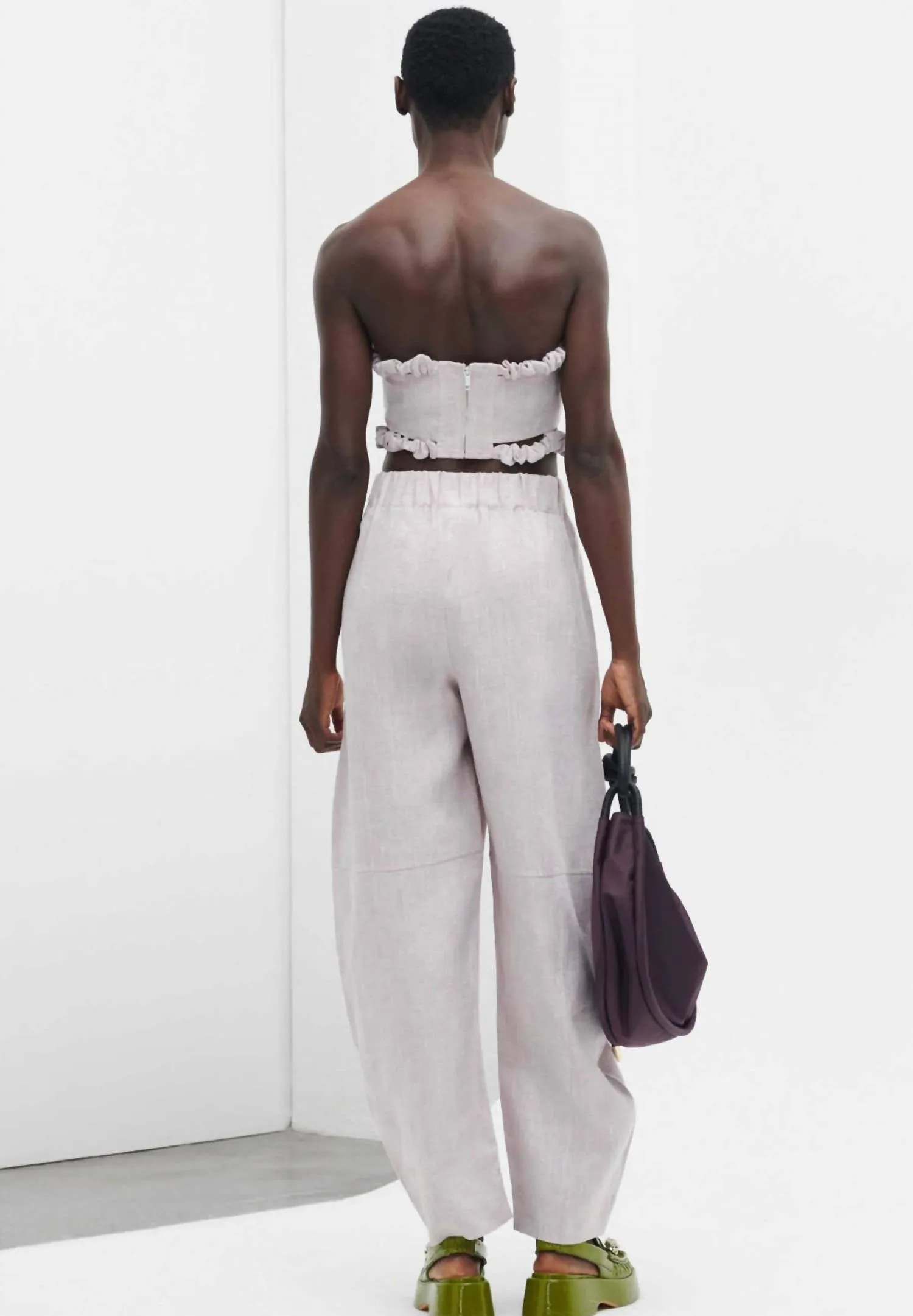 Hemp Curved Trouser
