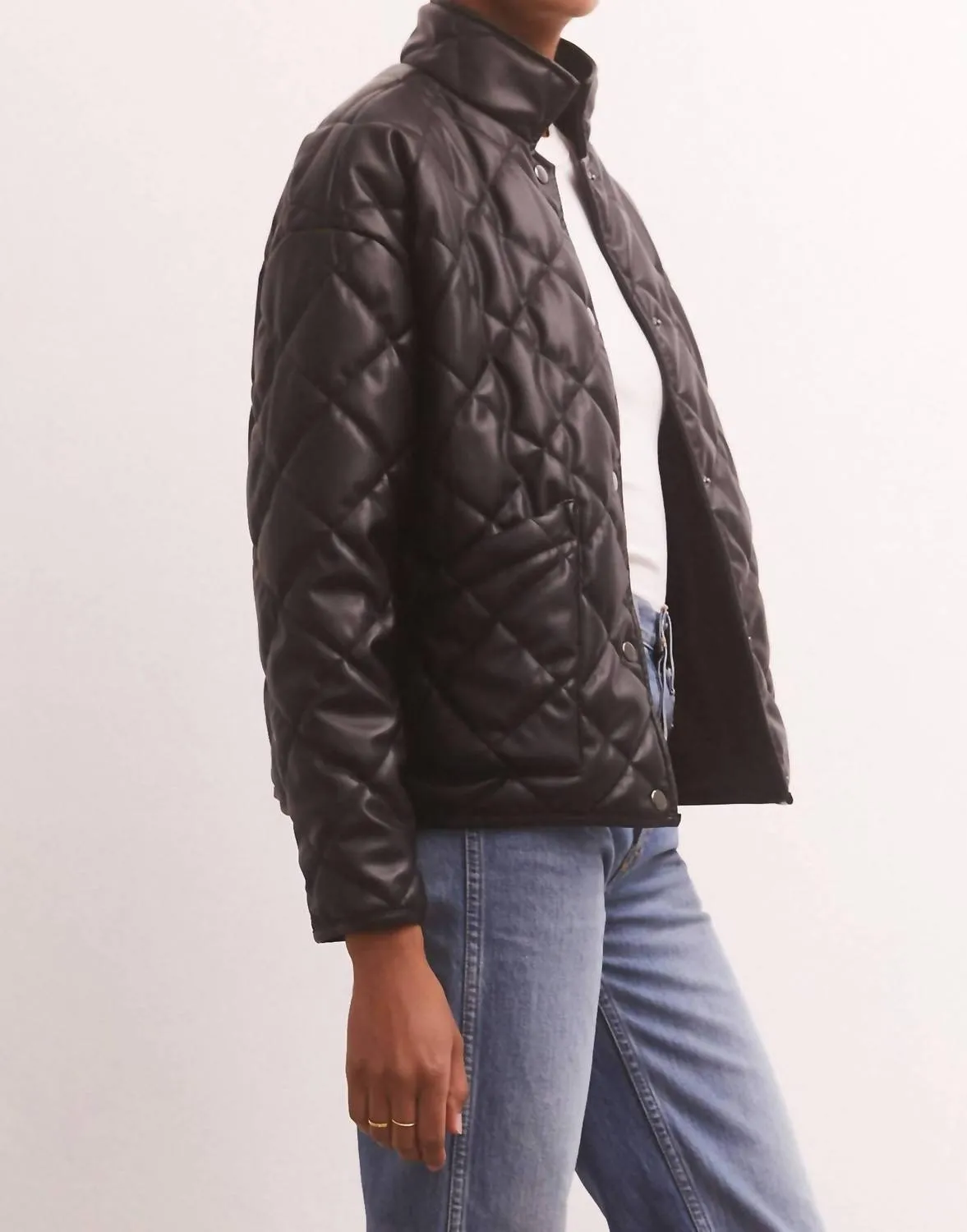 Heritage Faux Leather Jacket