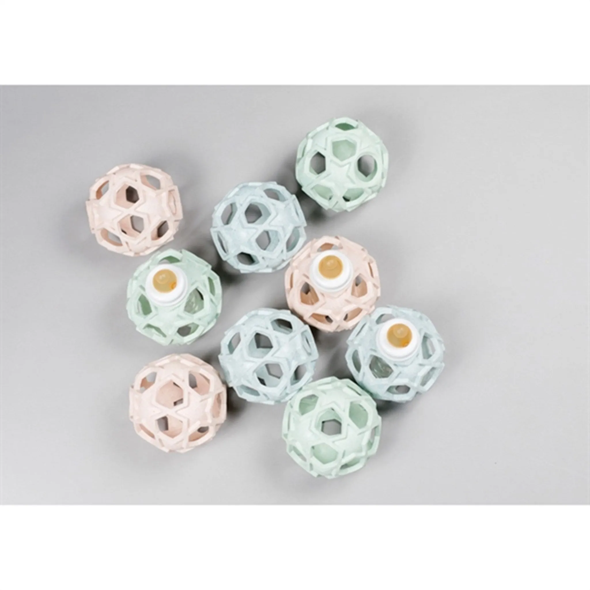 Hevea Ball Upcycled Peach Stars