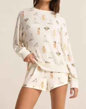 Hey Boo Dog Long Sleeve Top