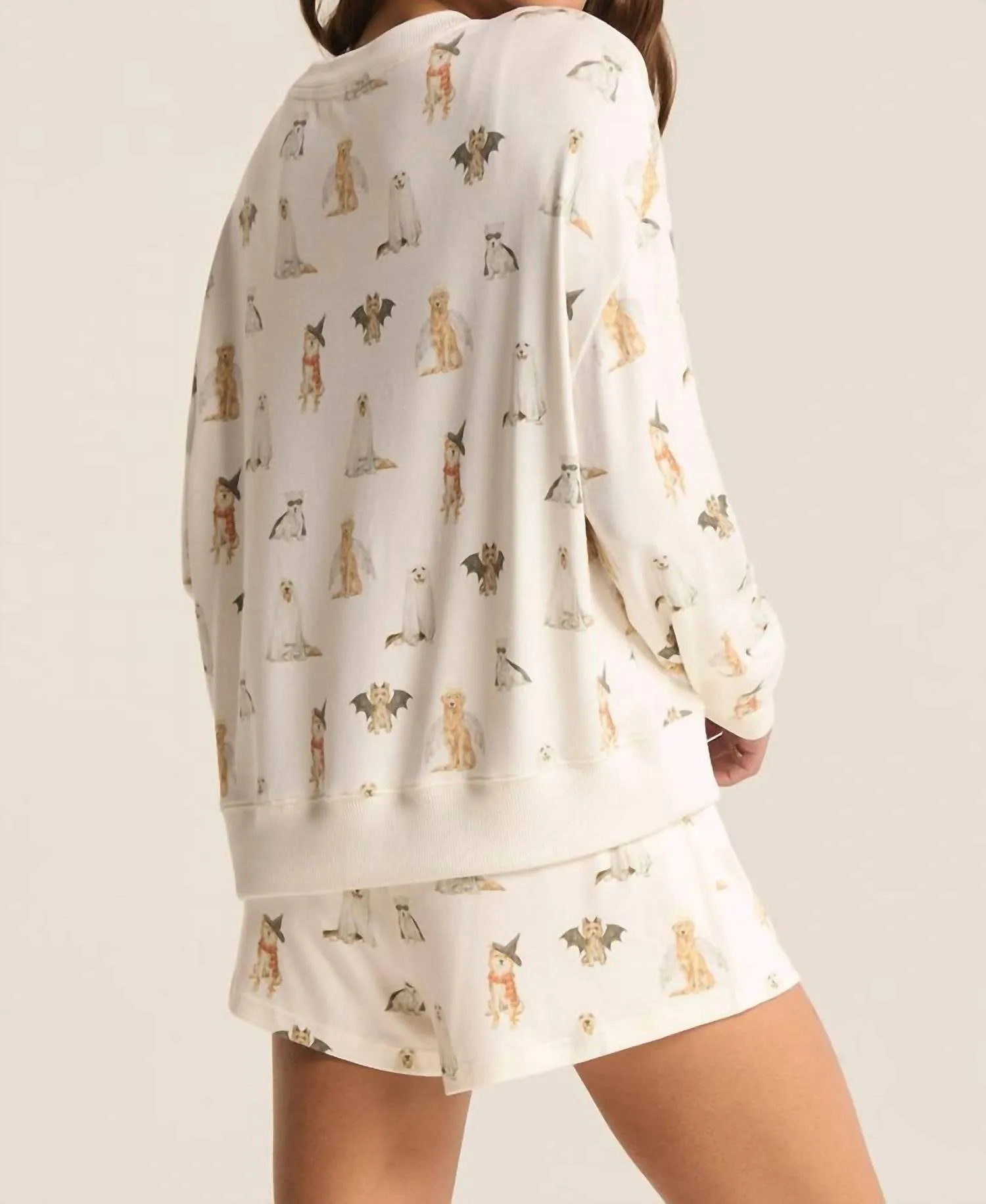 Hey Boo Dog Long Sleeve Top