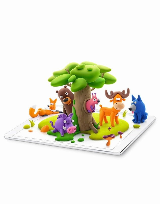 Hey Clay Forest Animals