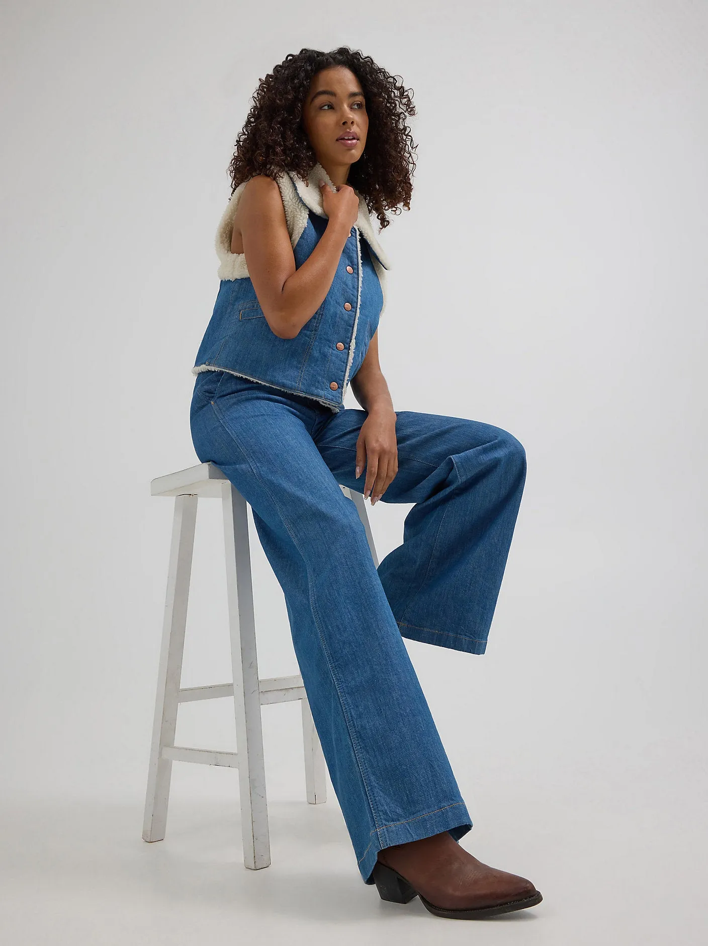 High Rise Trouser - Original Rinse