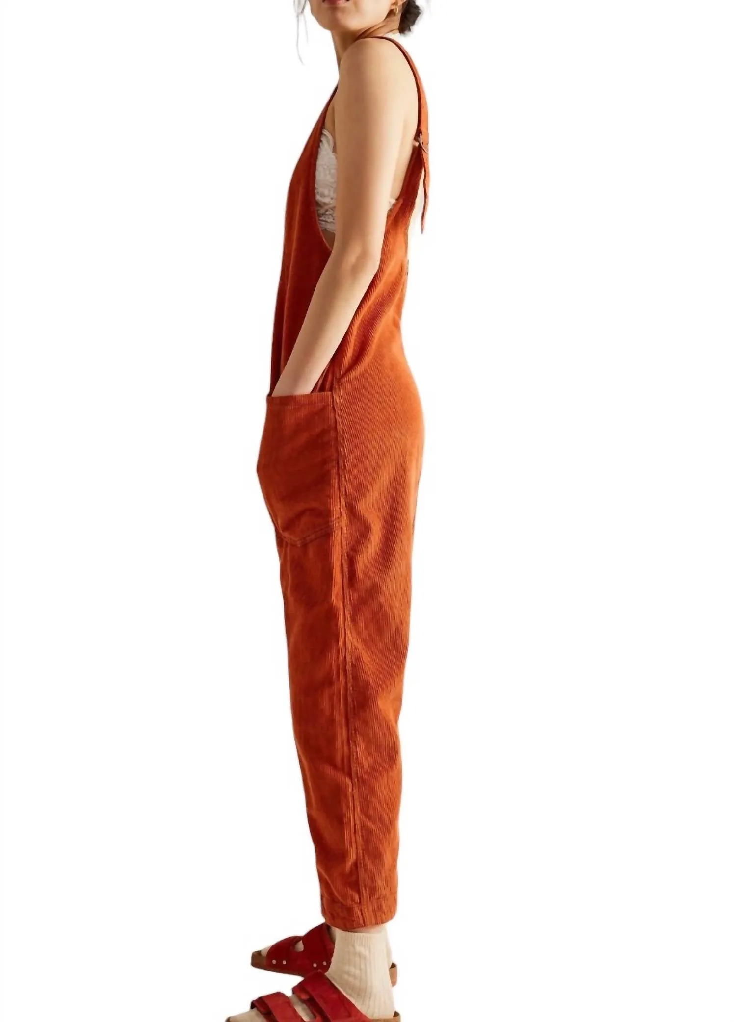 High Roller Cord Jumpsuit
