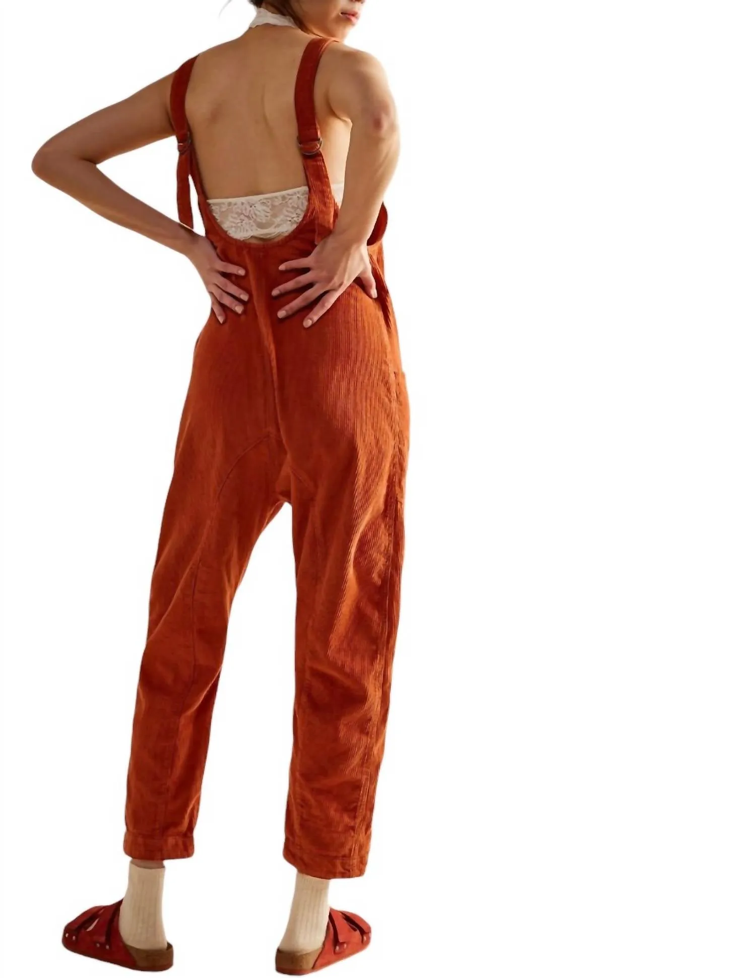 High Roller Cord Jumpsuit