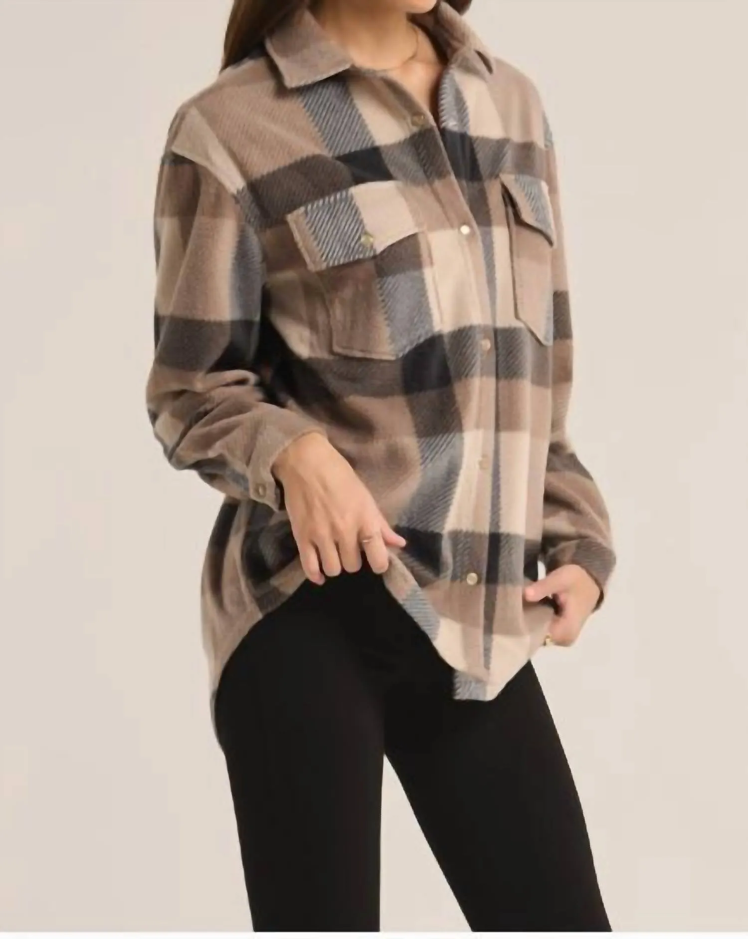 Hiker Two Tone Fleece Jacket
