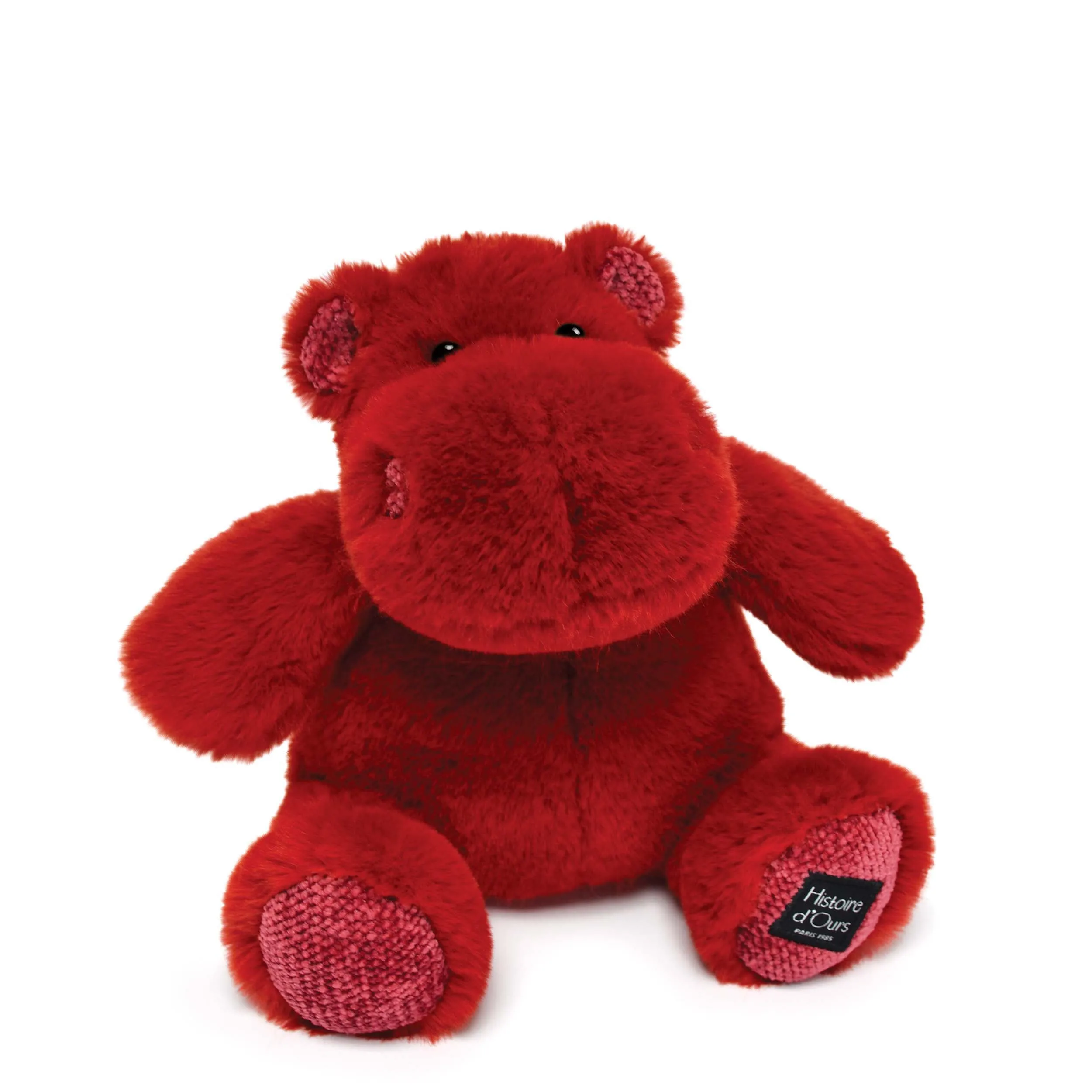 Histoire d'Ours Hippo Red 25cm