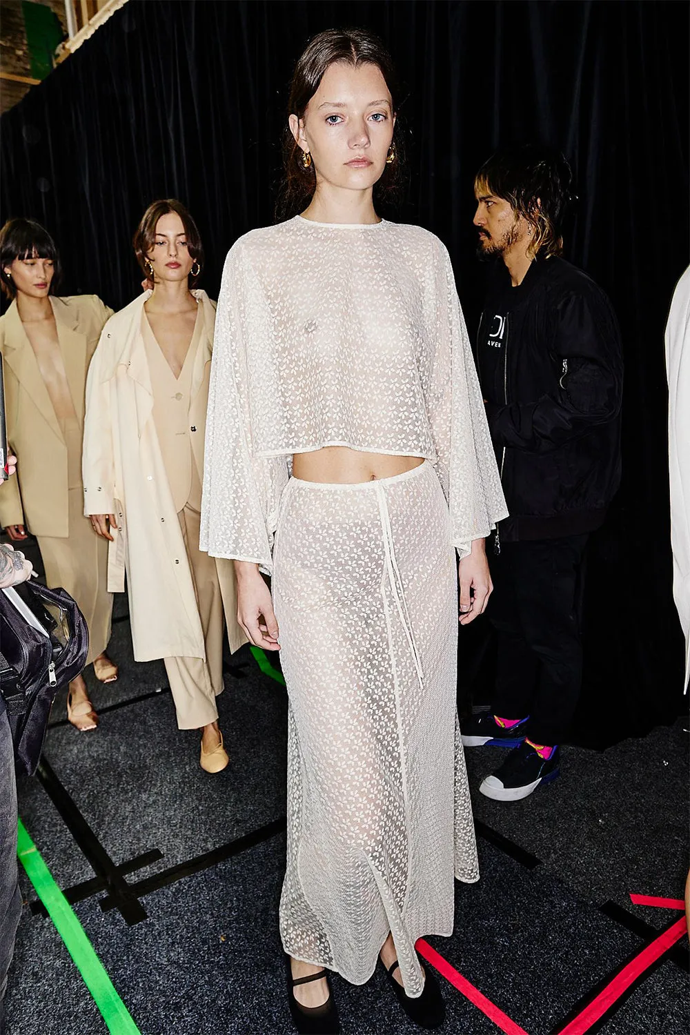 Holland Cropped Shirt Cream