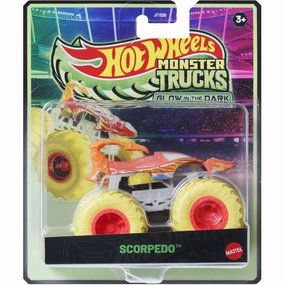 Hot Wheels Monster Trucks 1:64 Glow-In-The-Dark Scorpedo