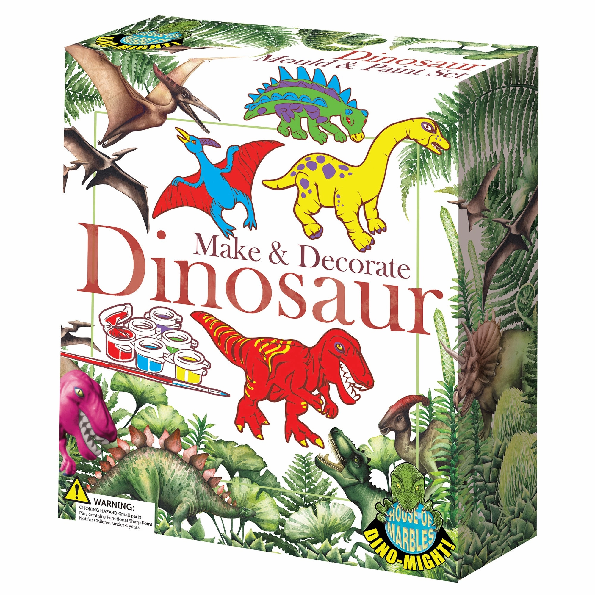 House of Marbles Dinosaur Make & Decorate Kit