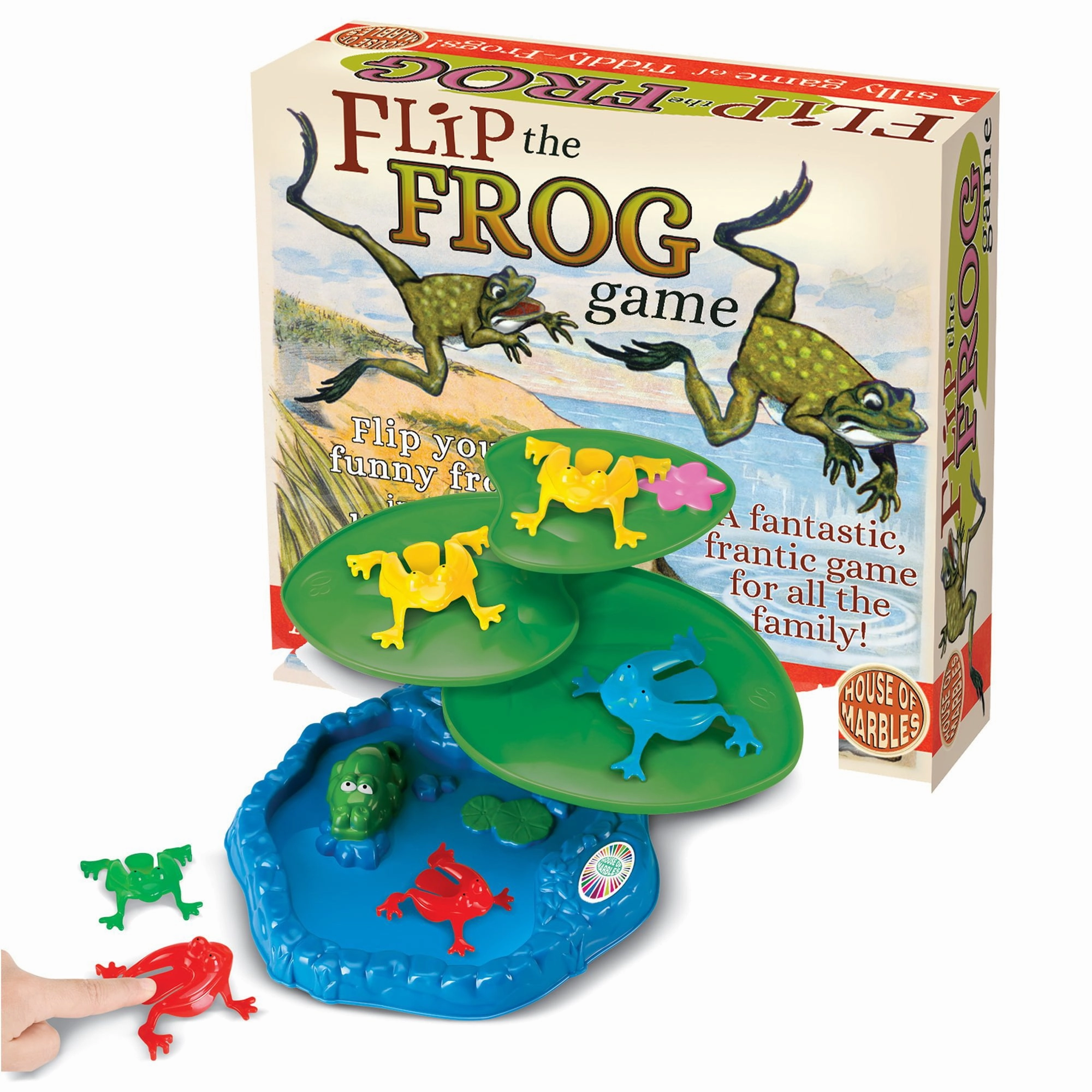 House of Marbles Flip The Frog Game