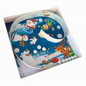 House of Marbles Santas Snowball Ski-Jump Game