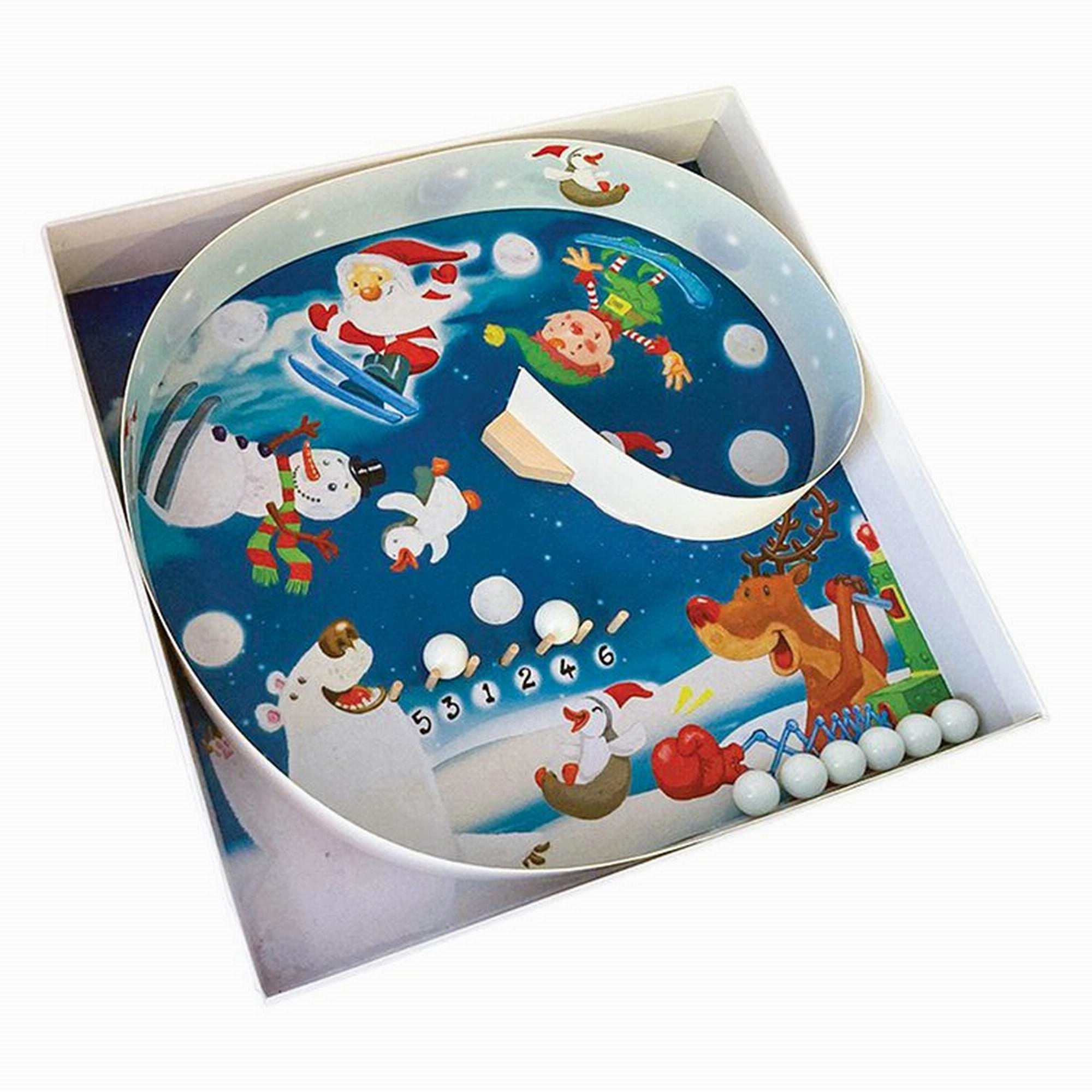 House of Marbles Santas Snowball Ski-Jump Game