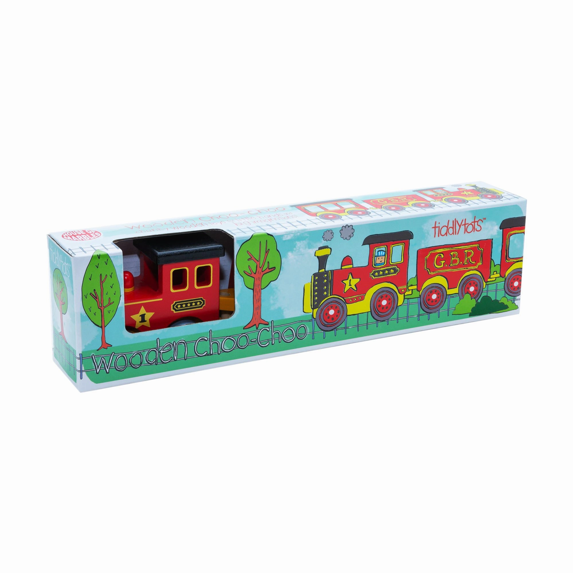 House of Marbles Wooden Choo-Choo Train