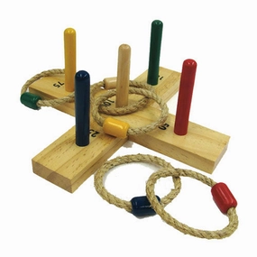 House of Marbles Wooden Quoits Set - Traditional Boating Game