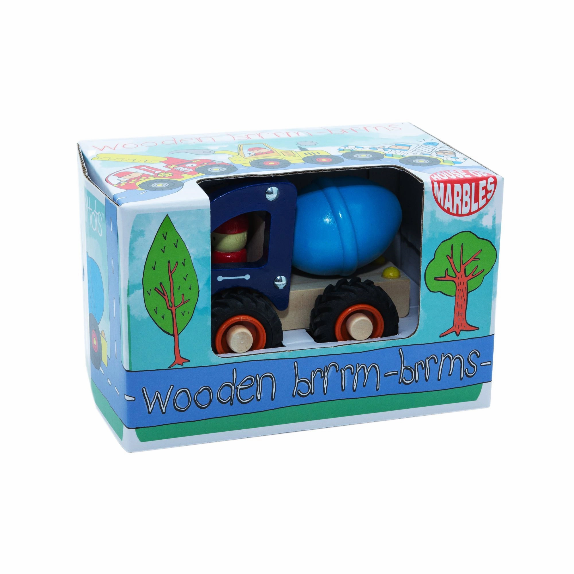 House of Marbles Wooden Work Vehicles (1pc)