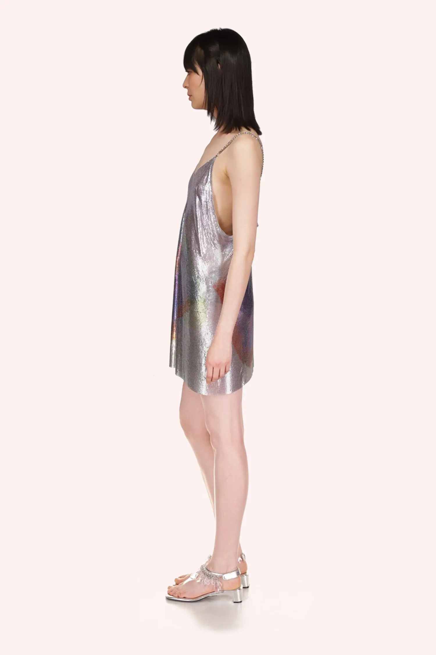 Impressionism Butterfly Chainmail Dress