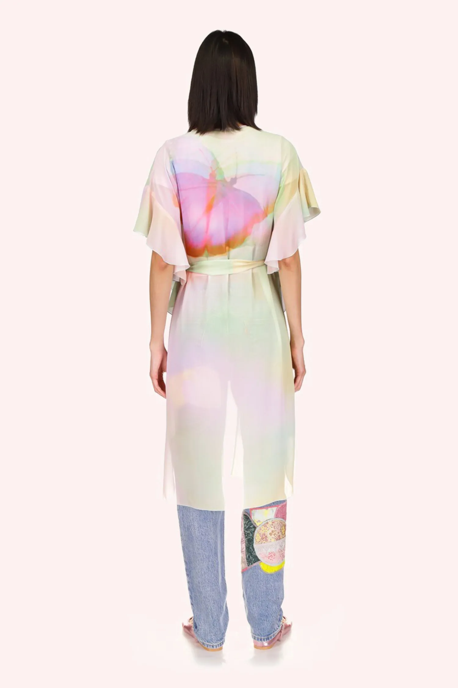 Impressionism Butterfly Kaftan