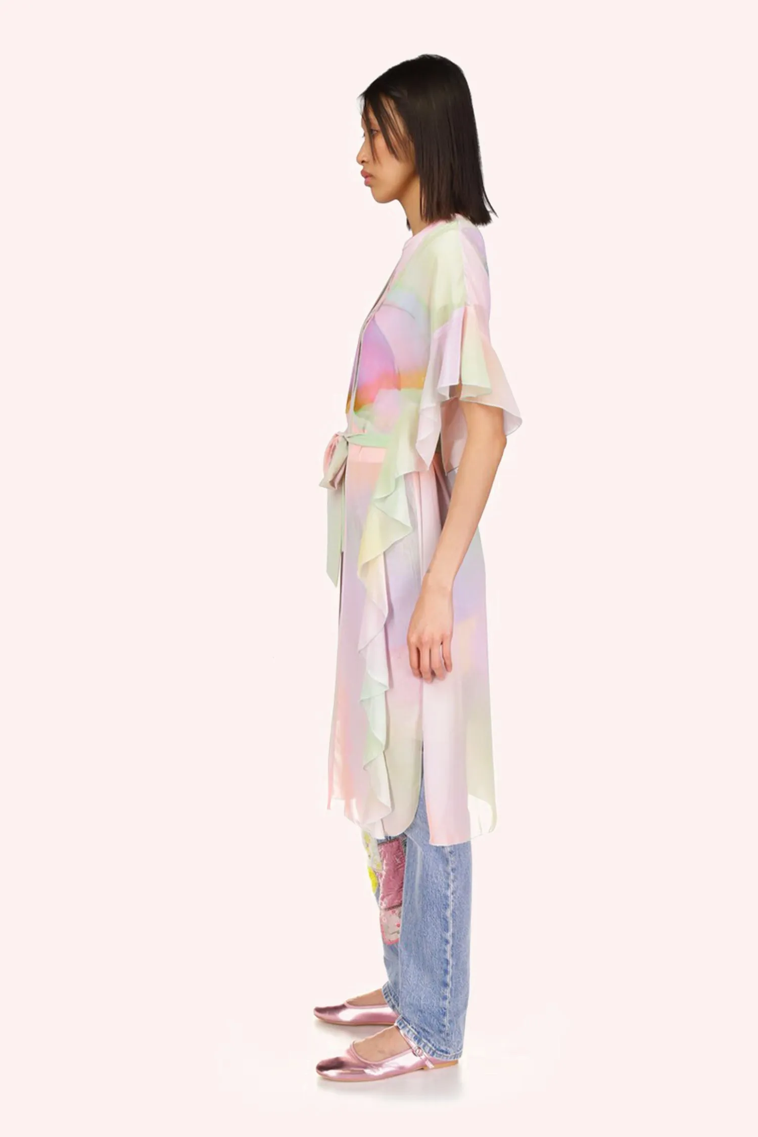 Impressionism Butterfly Kaftan