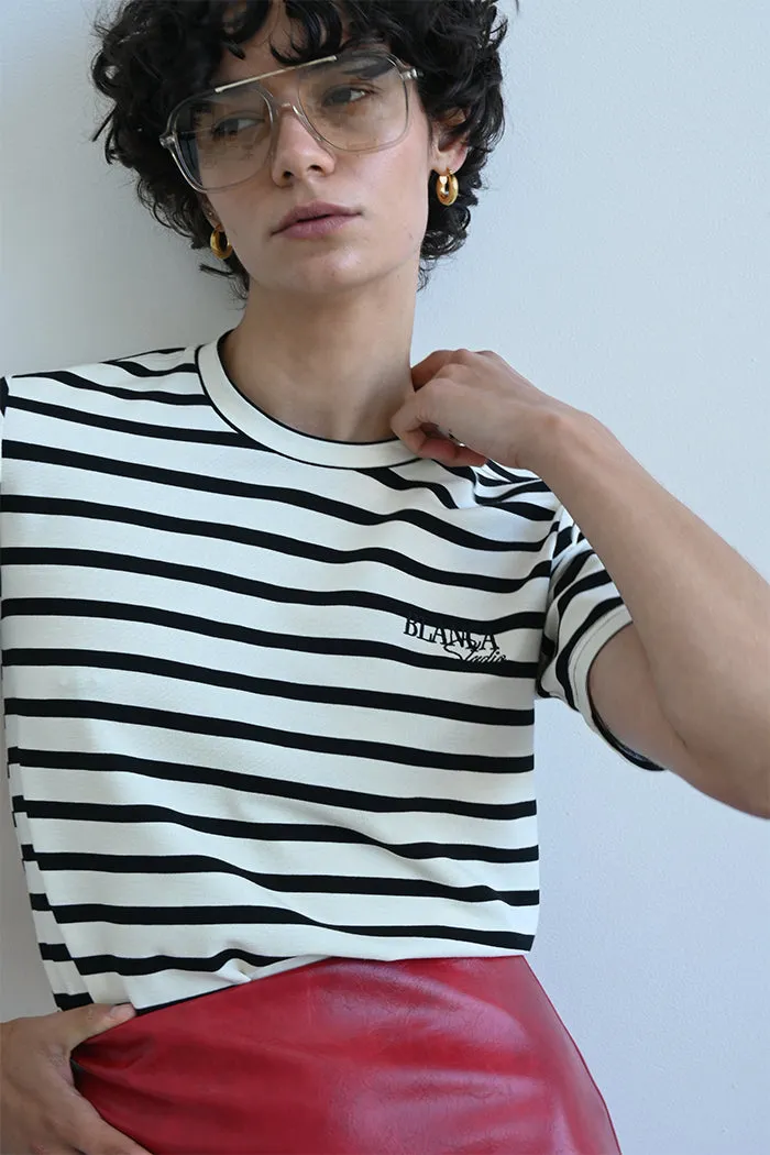 Indy Logo Tee Black