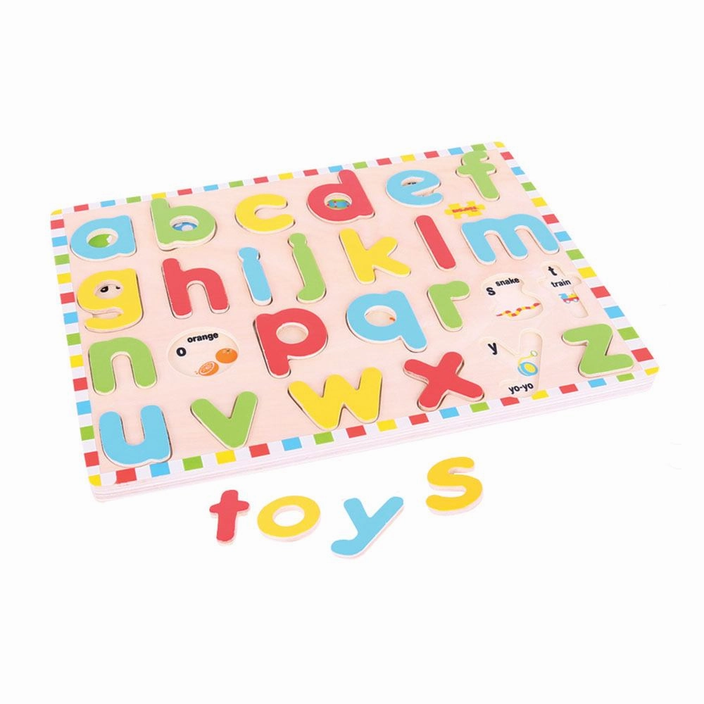 Inset Puzzle Lowercase Alphabet