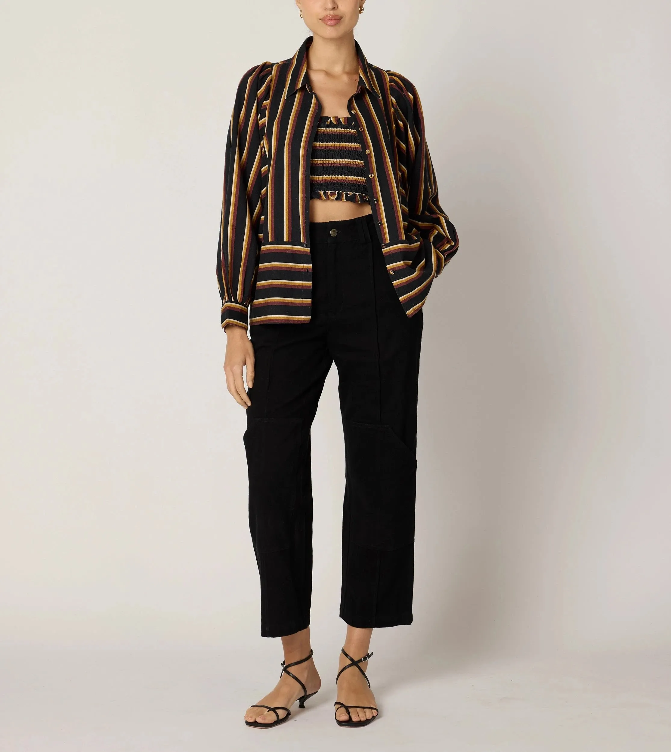 Isadora Blouse | Black Multi