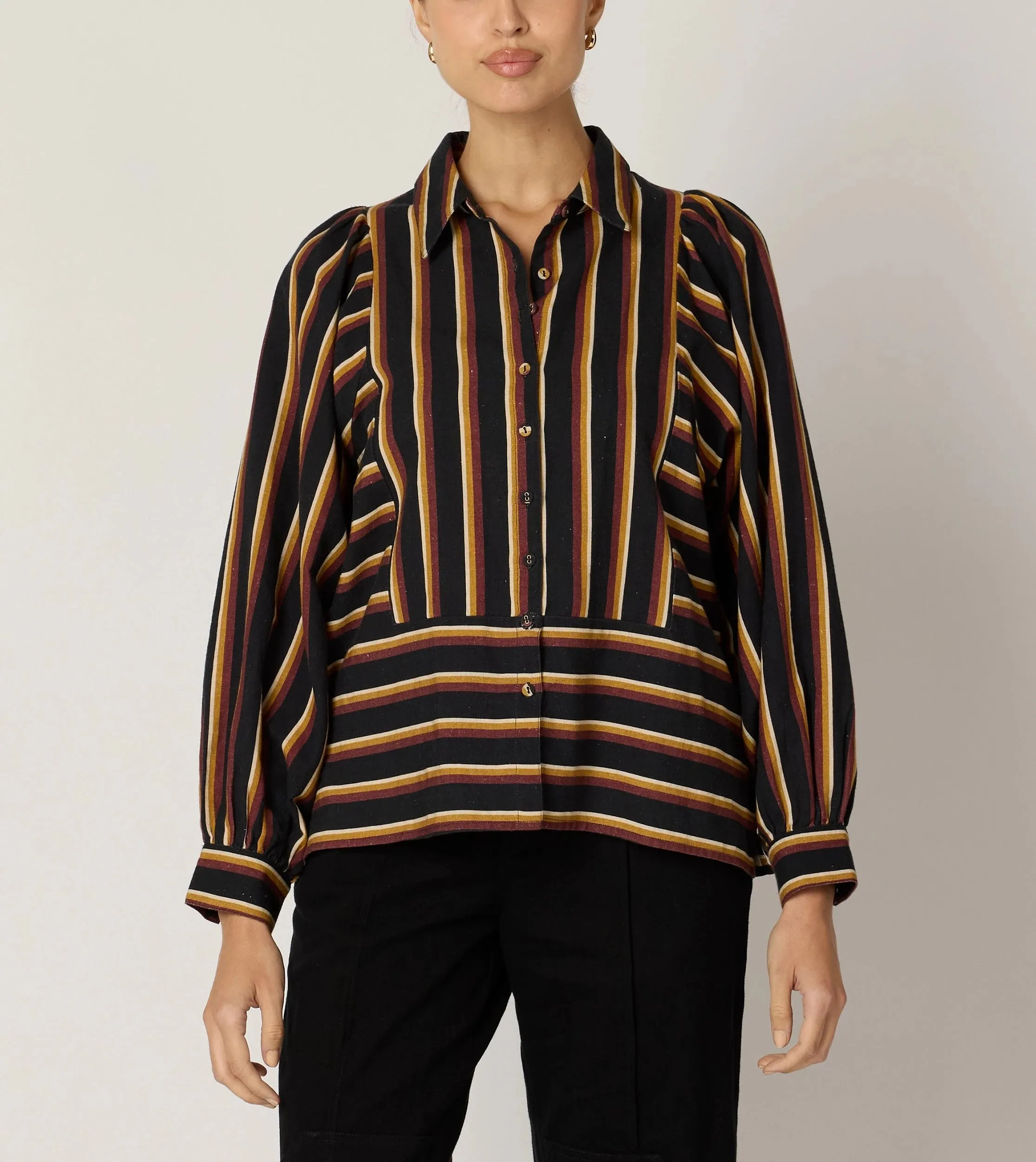 Isadora Blouse | Black Multi