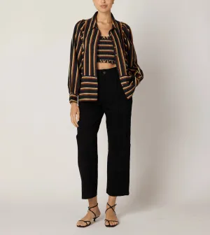 Isadora Blouse | Black Multi