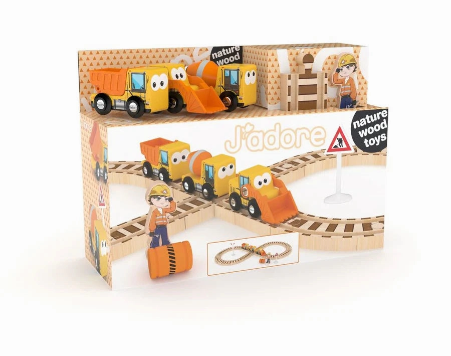 J'adore construction train set