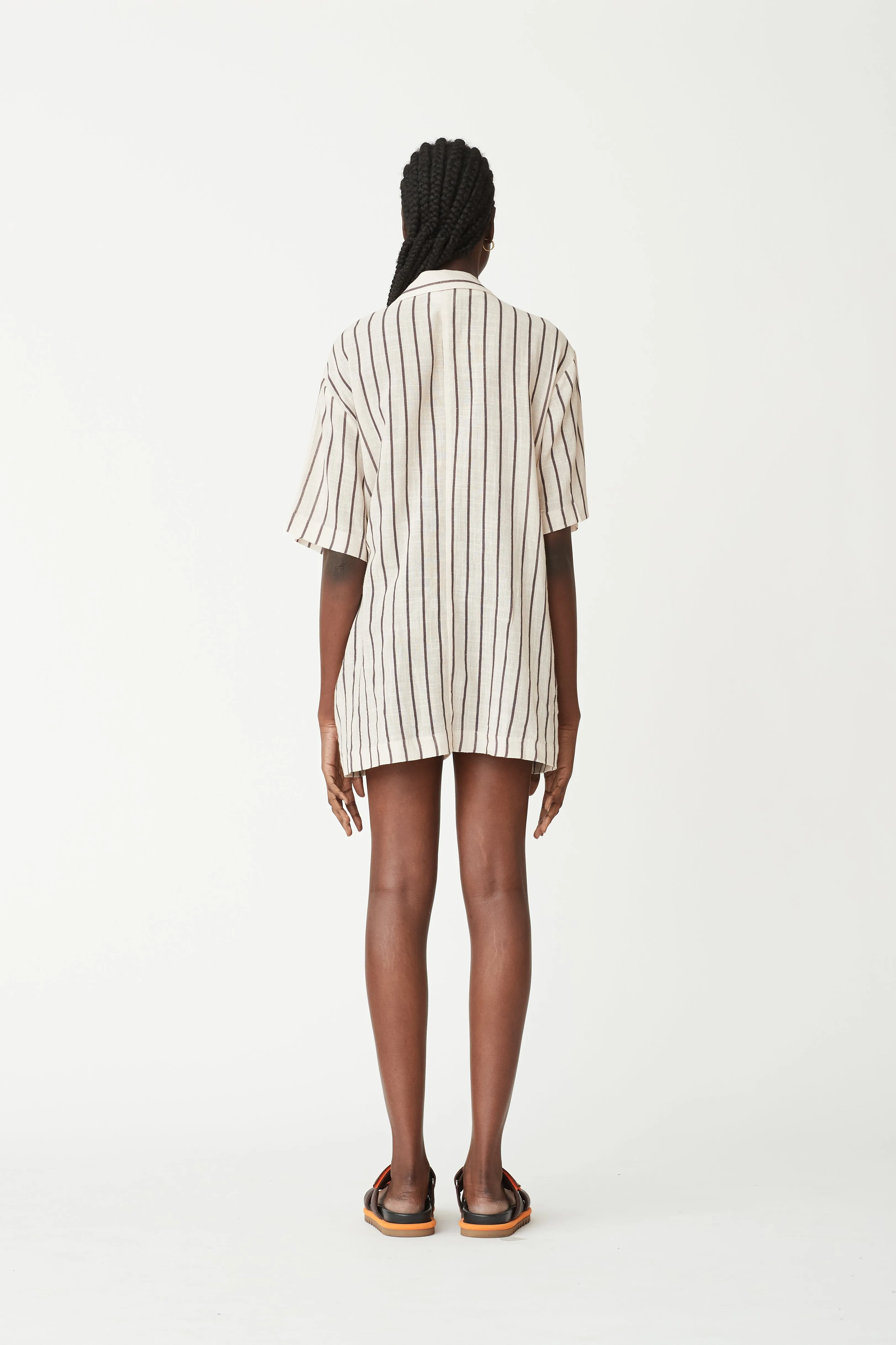 Jamie Shirt Black/Cream