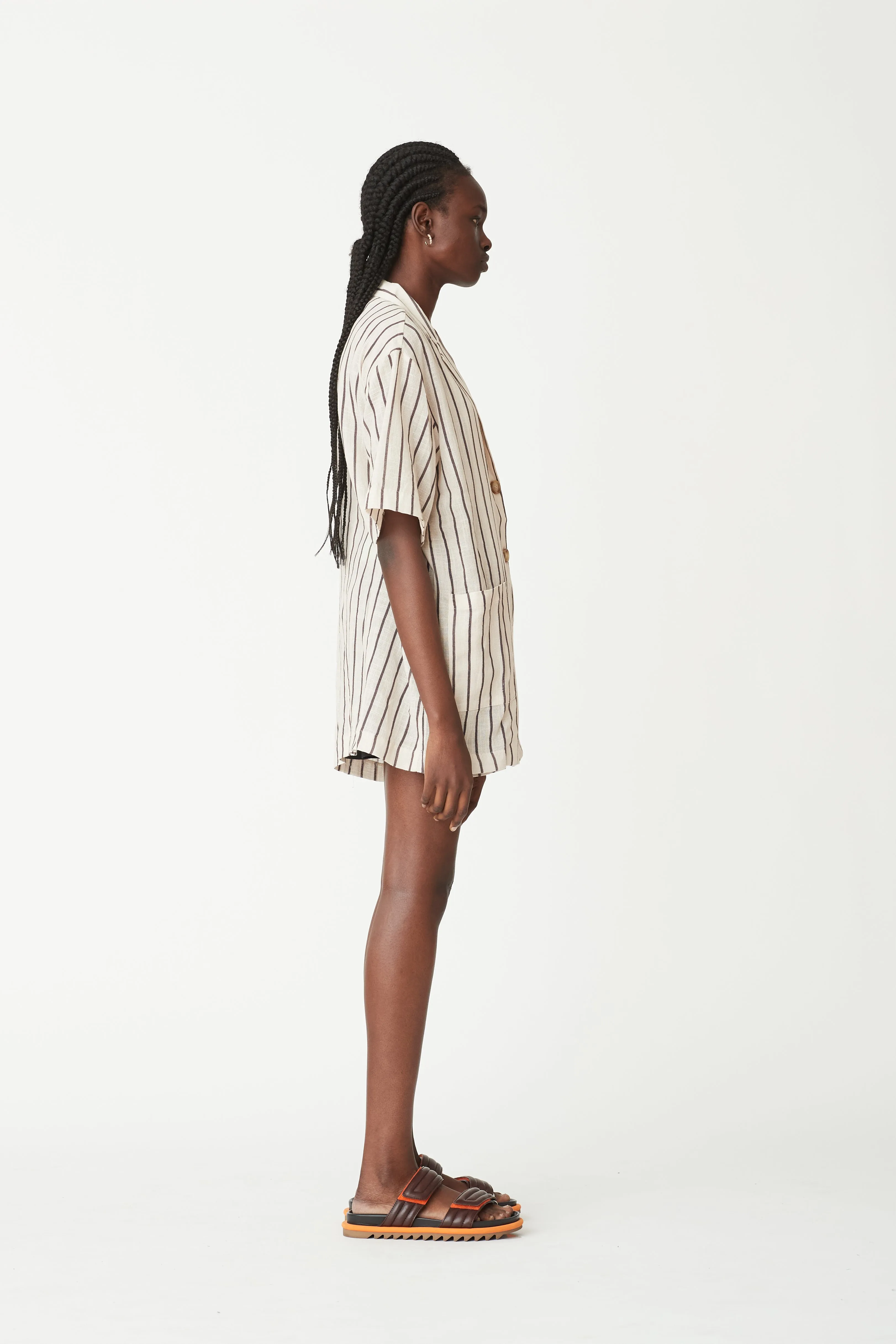 Jamie Shirt Black/Cream