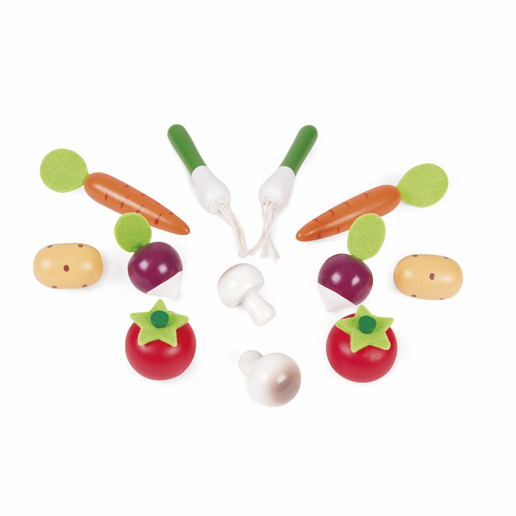 Janod 12 Vegetables Crate