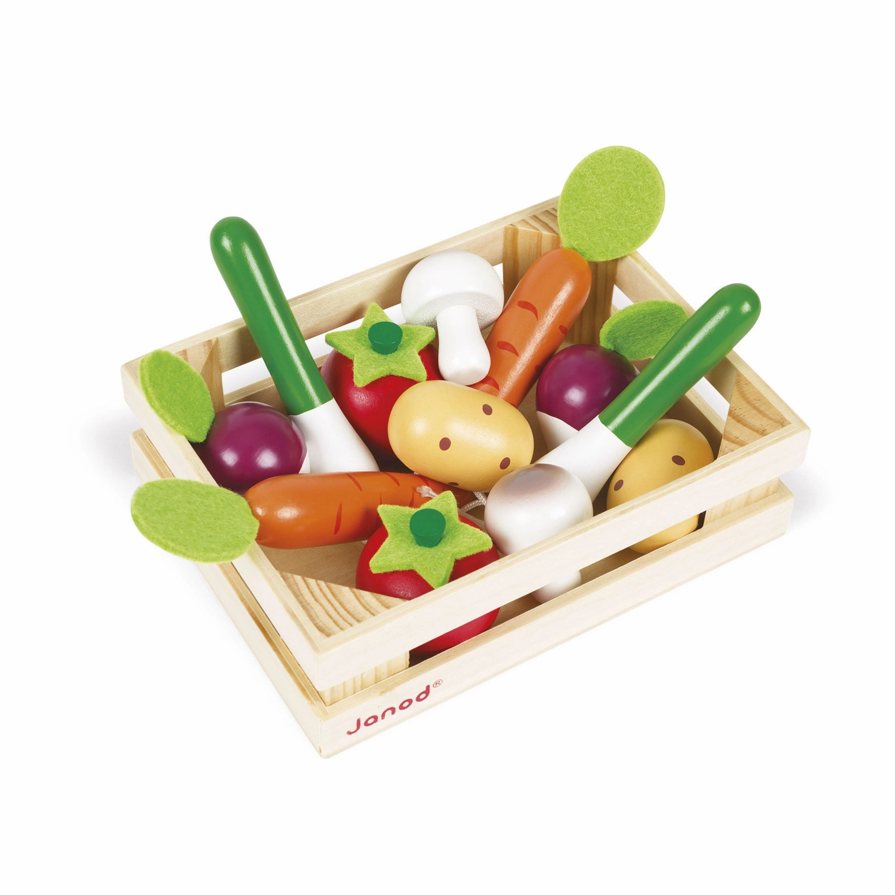 Janod 12 Vegetables Crate