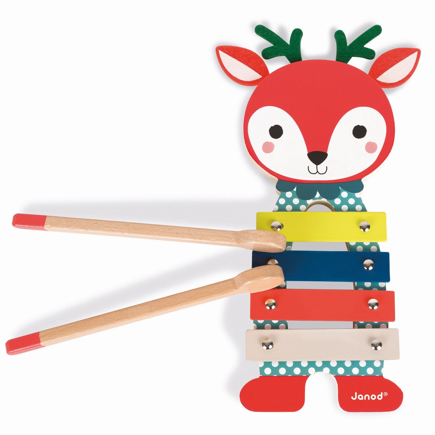 Janod Baby Forest Fawn Metal Xylo
