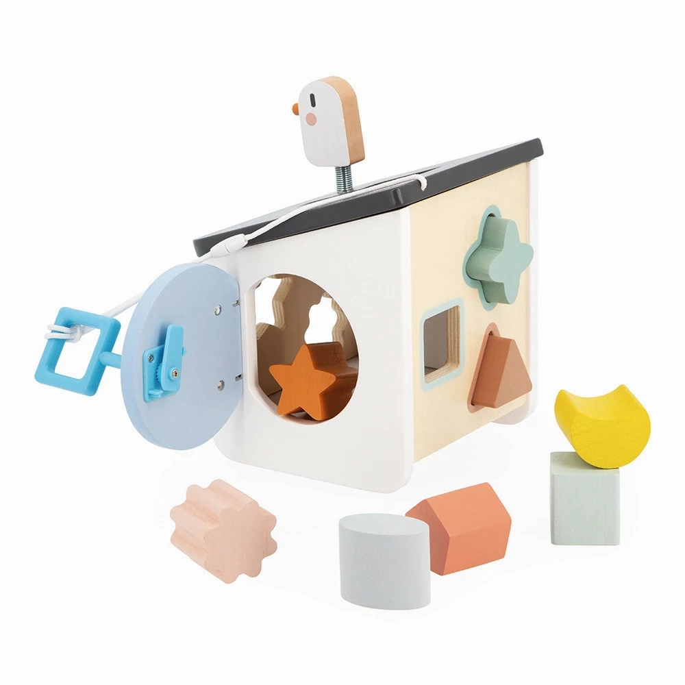 Janod Bird House Shape Sorter