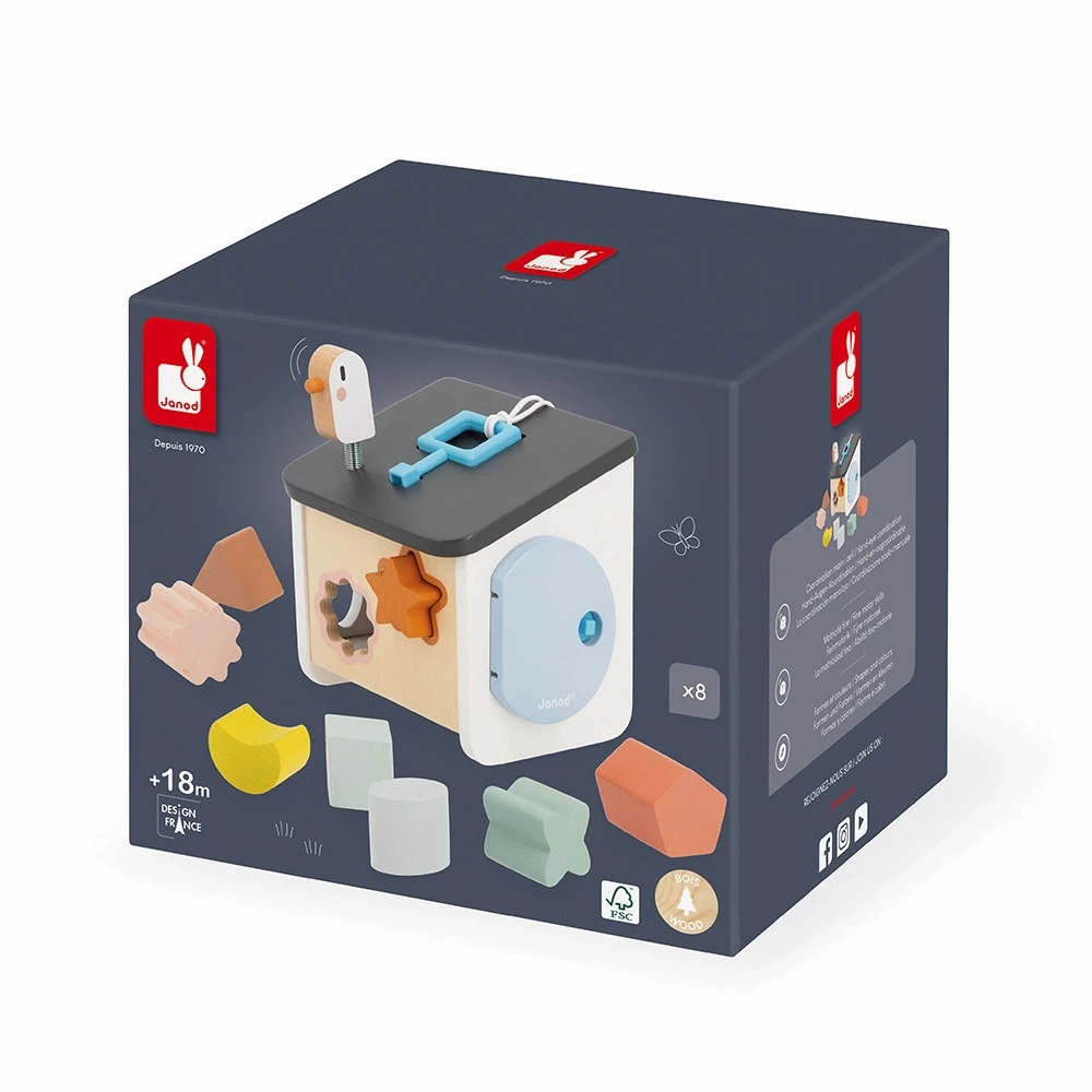 Janod Bird House Shape Sorter
