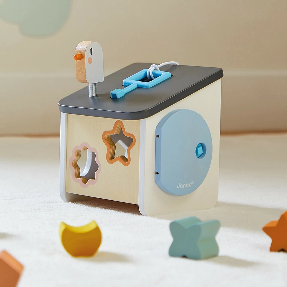 Janod Bird House Shape Sorter