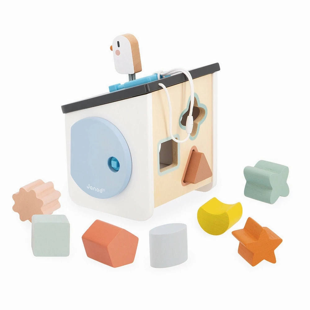 Janod Bird House Shape Sorter
